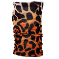 Neck Warmer Tube Scarf - Leopard Animal Print-