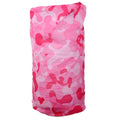 Neck Warmer Tube Scarf - Pink Camouflage-