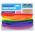 Neck Warmer Tube Scarf - Rainbow-