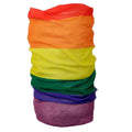 Neck Warmer Tube Scarf - Rainbow-