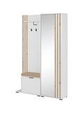 Nelly Hallway Set 131cm White Hallway Set 