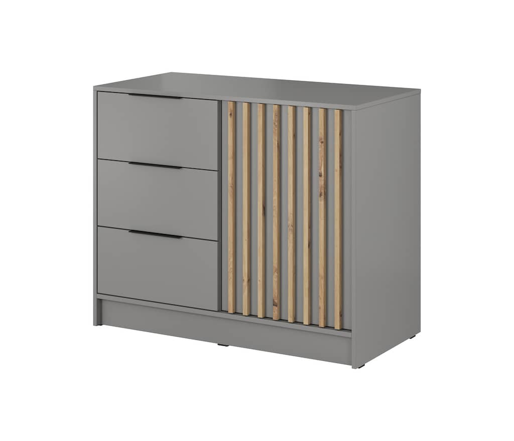 Nelly Sideboard Cabinet 105cm Grey Living Sideboard Cabinet 