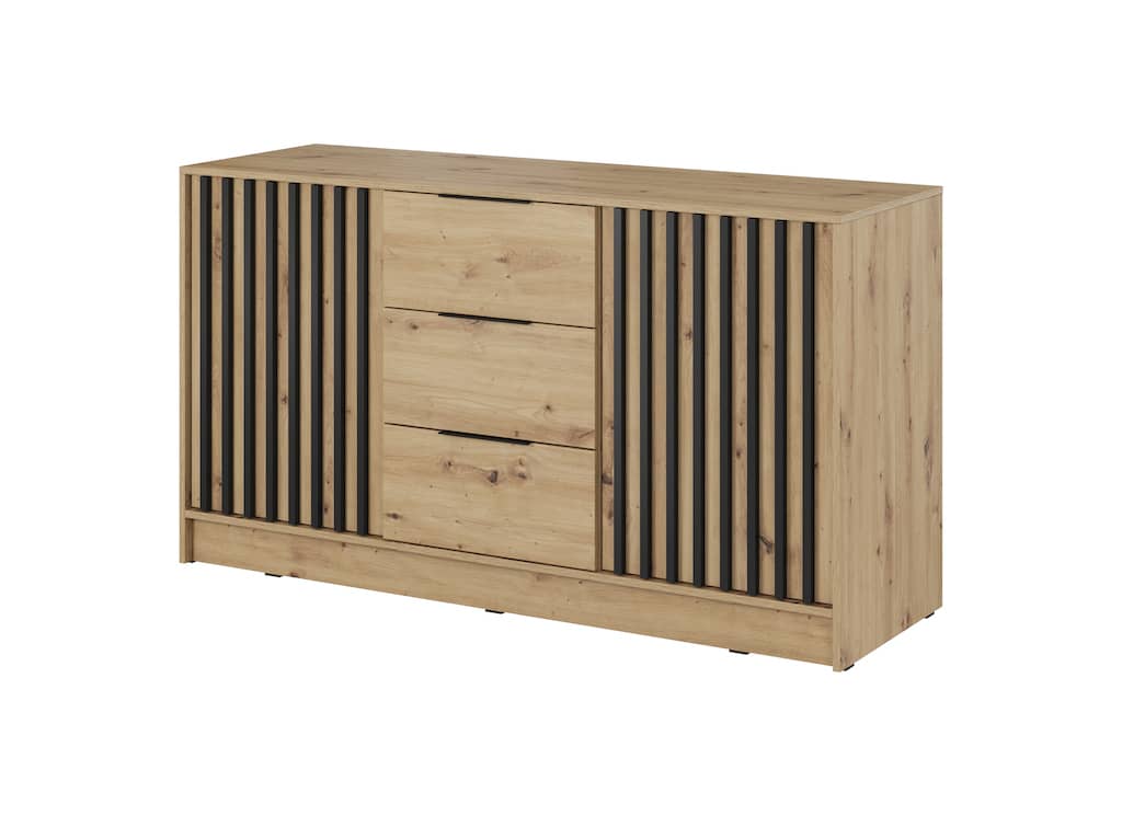 Nelly Sideboard Cabinet 155cm - £244.8 - Living Sideboard Cabinet 