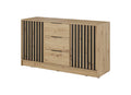 Nelly Sideboard Cabinet 155cm Oak Artisan Living Sideboard Cabinet 