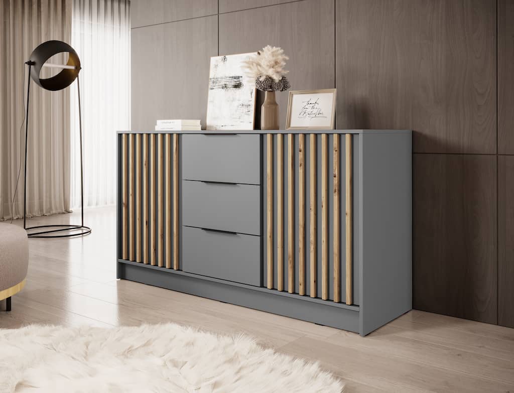 Nelly Sideboard Cabinet 155cm-Living Sideboard Cabinet