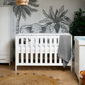 Nika Cot Bed White Wash Cots 