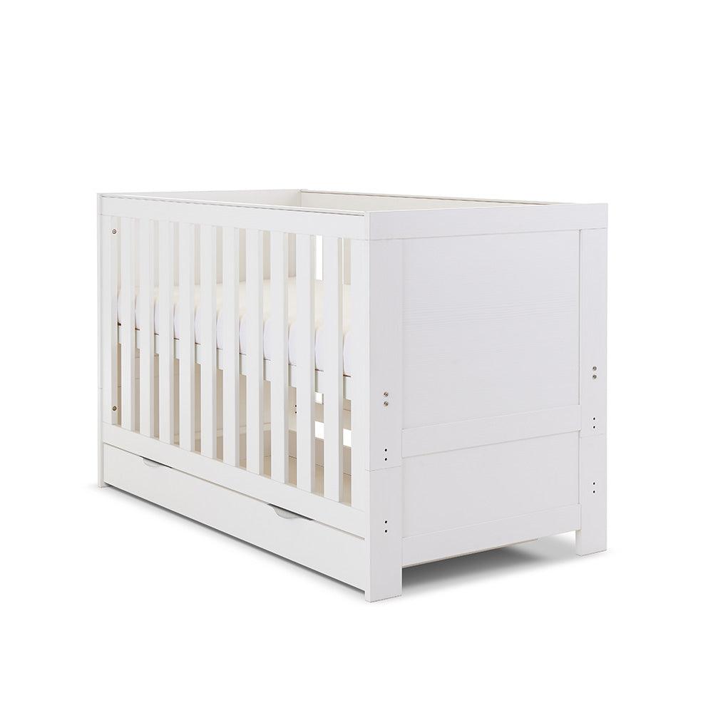 Cot bed 2024 with drawers underneath