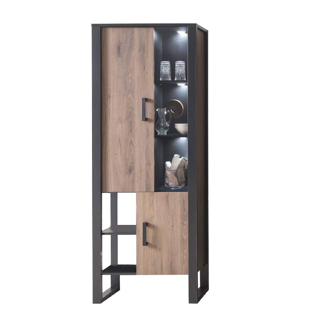Nordi 12 Tall Display Cabinet - £271.8 - Tall Display Cabinet 