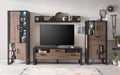 Nordi VA Living Room Set-Wall Unit