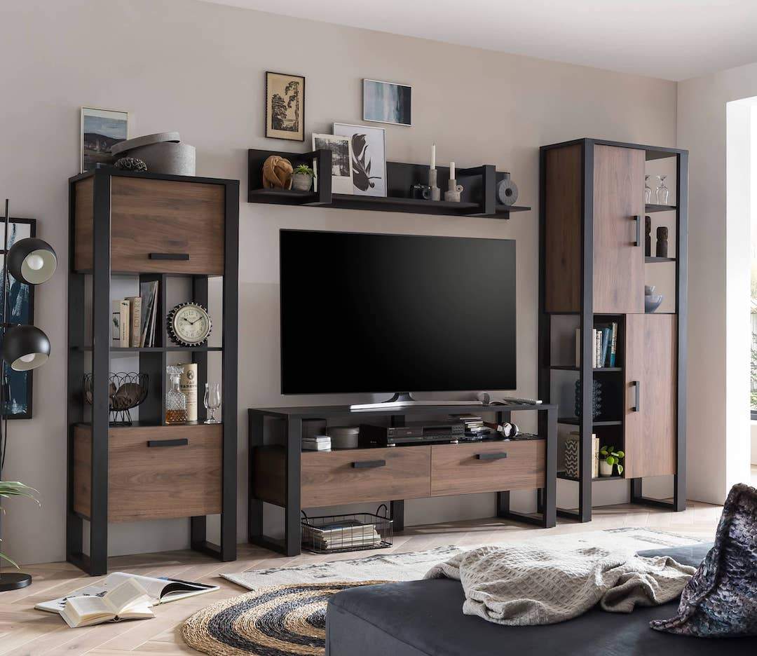 Nordi VB Living Room Set-Wall Unit