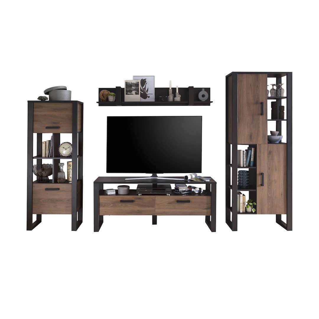 Nordi VB Living Room Set-Wall Unit