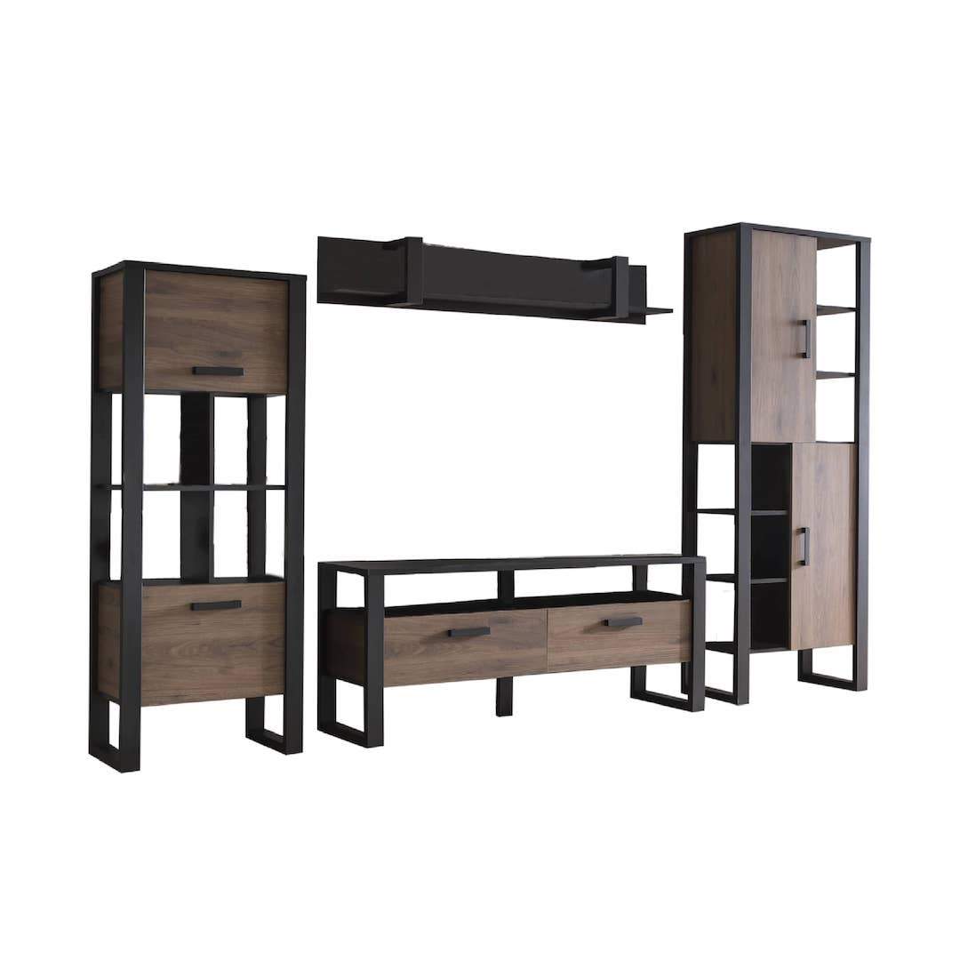 Nordi VB Living Room Set-Wall Unit