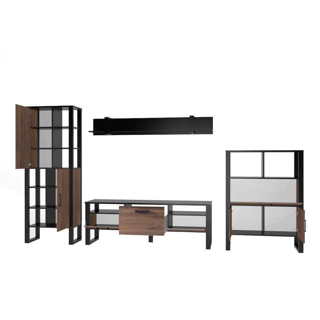 Nordi VC Living Room Set-Wall Unit