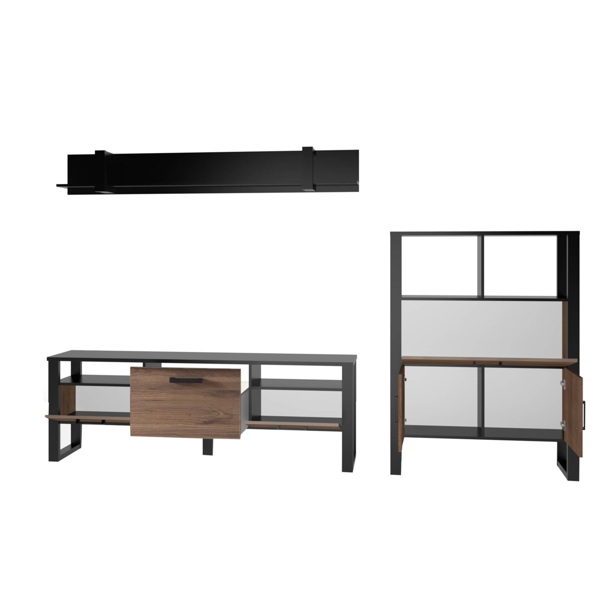 Nordi VD Living Room Set-Wall Unit