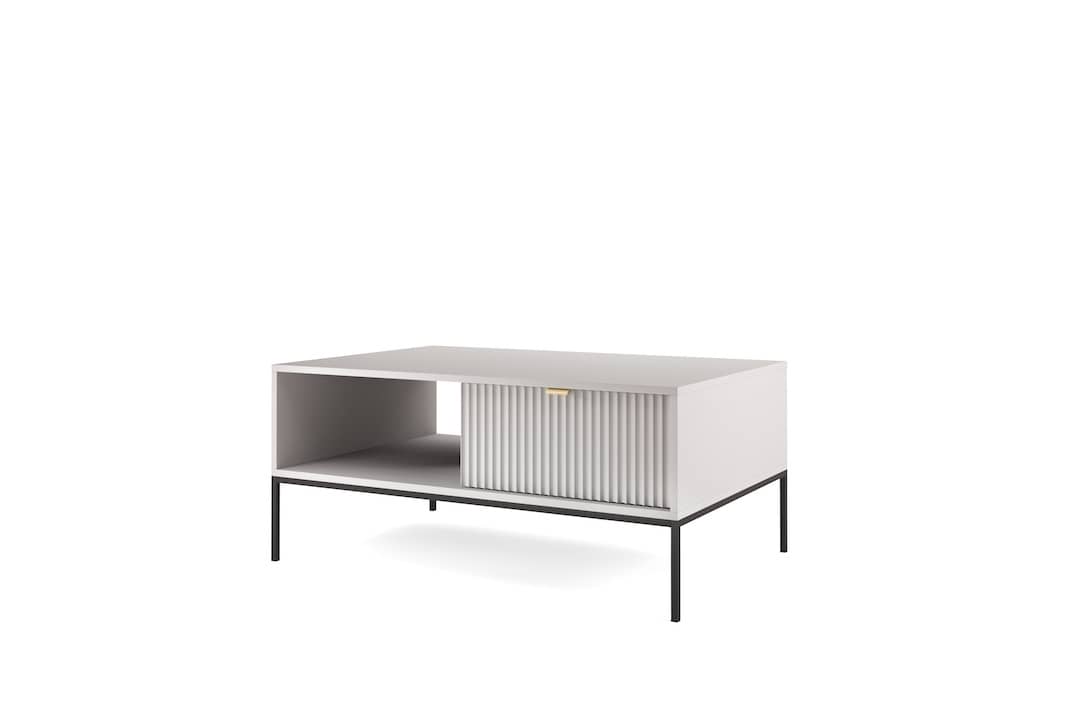 Nova Coffee Table 104cm Grey Matt Living Coffee Table 