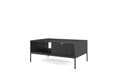 Nova Coffee Table 104cm Black Matt Living Coffee Table 