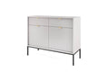 Nova Sideboard Cabinet 104cm Grey Matt Living Sideboard Cabinet 