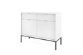 Nova Sideboard Cabinet 104cm White Matt Living Sideboard Cabinet 
