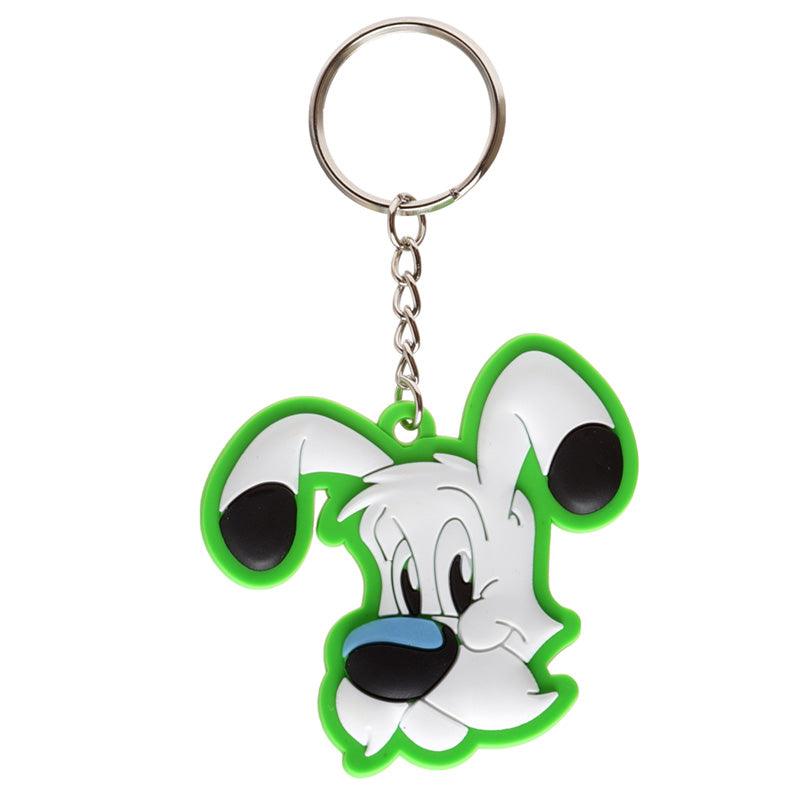 Novelty Asterix PVC Keyring - Idefix (Dogmatix)-