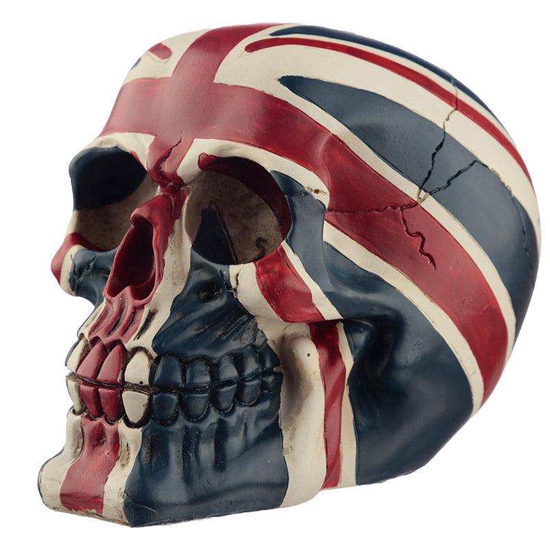 Novelty Union Flag Skull Ornament - £21.49 - 