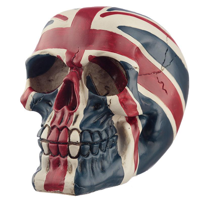 Novelty Union Flag Skull Ornament - £21.49 - 