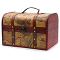 Old Map Chest - Set of 3-