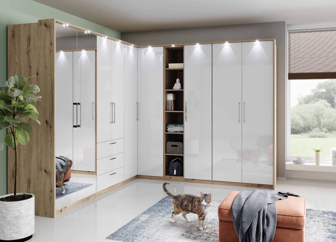 Optima 17 - Hinged Door Wardrobe-Hinged Door Wardrobe