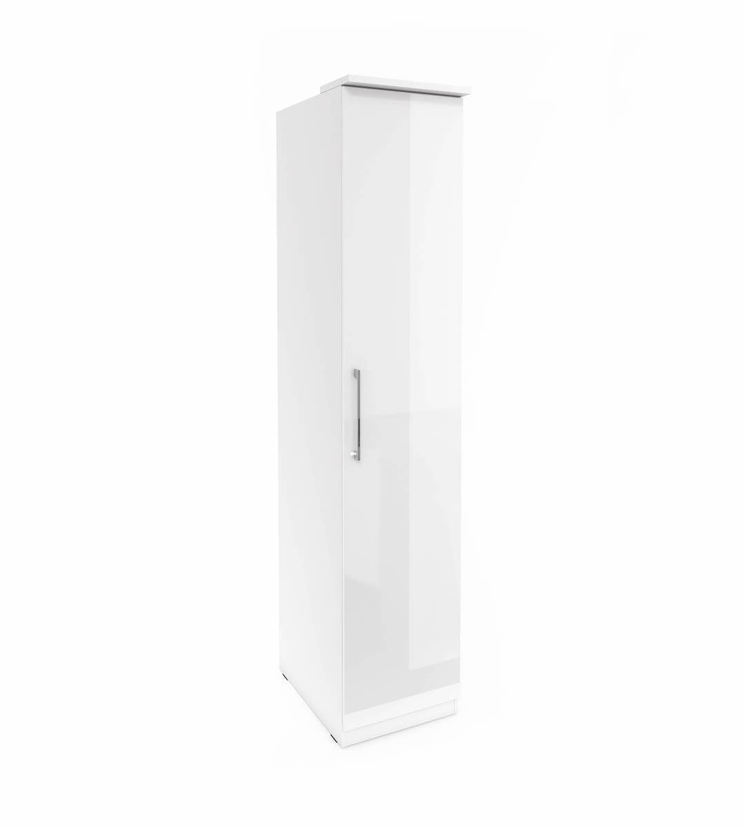 Optima 17 - Hinged Door Wardrobe White Hinged Door Wardrobe 