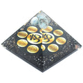 Orgonite Pyramid - Midnight Om Chakra - 90mm-