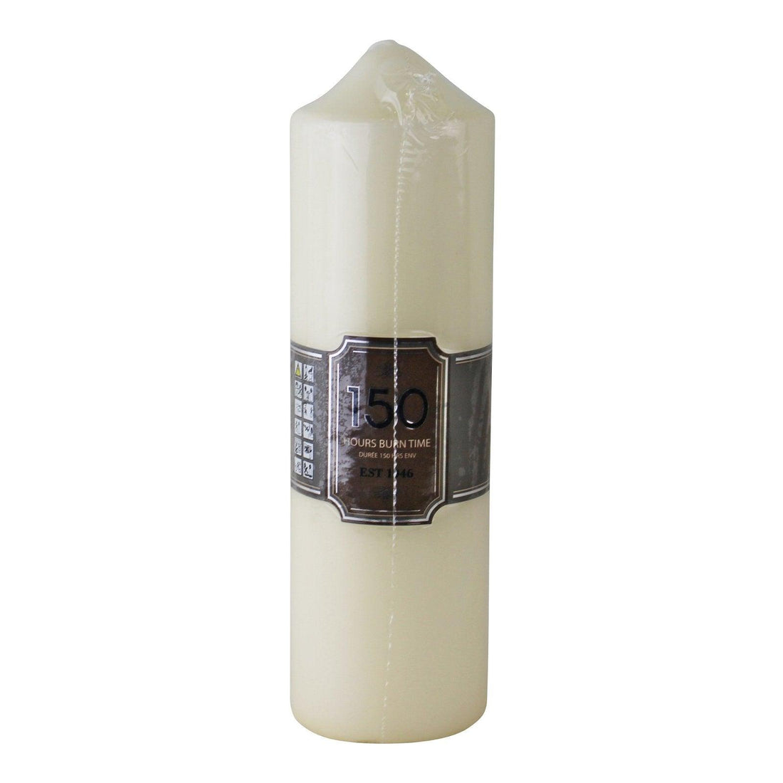 Overdipped Church Pillar Candle, 150 hour Burn Time - £16.99 - Candles 