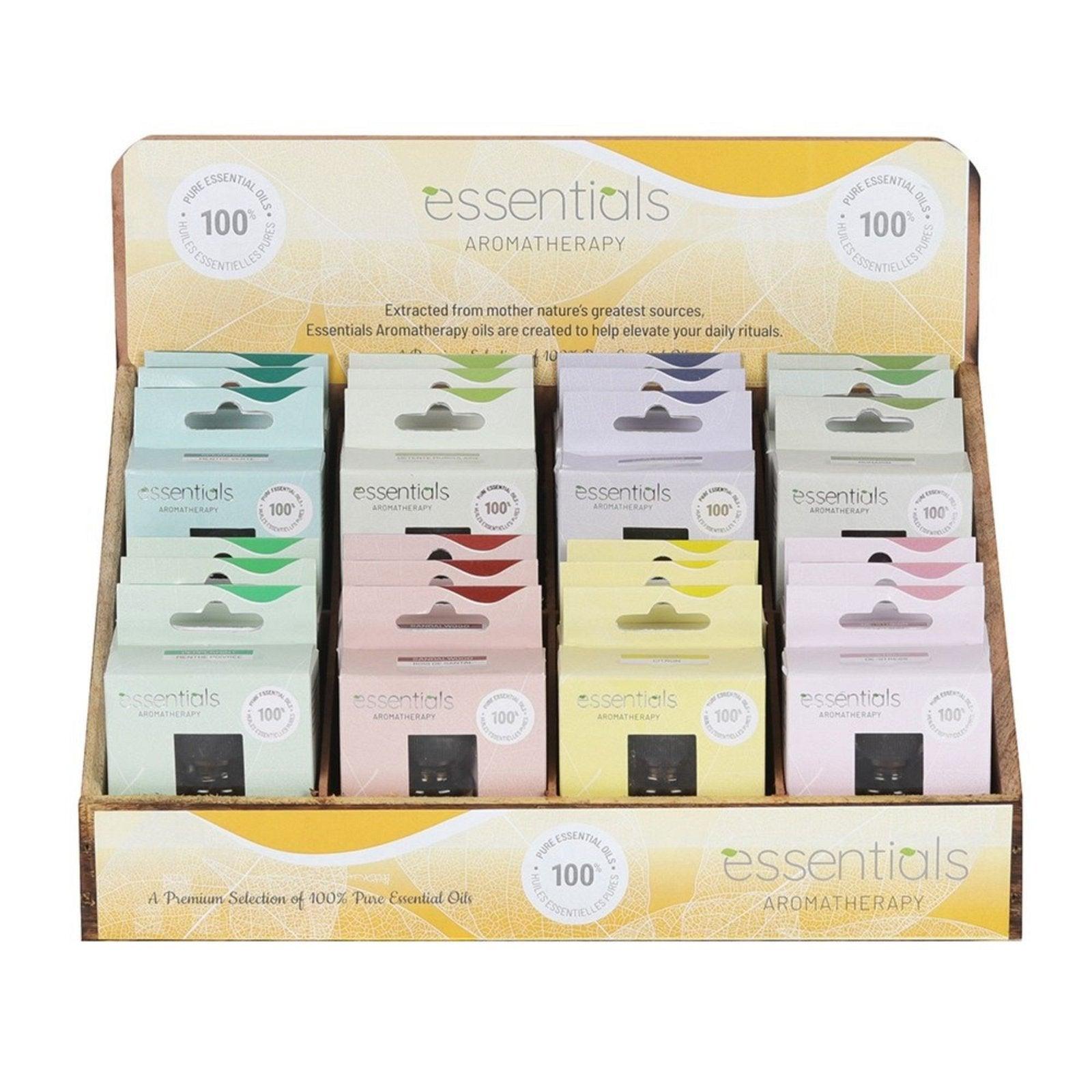 Pack of 8 x 10ml Essentials Aromatherapy Oil - £49.99 - Diffusers & Oil Burners 