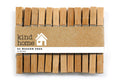 Pack Of Bamboo Pegs-