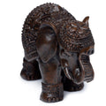 Peace of the East Brushed Wood Effect Elephant-