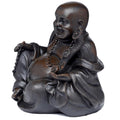 Peace of the East Brushed Wood Effect Lucky Buddha-