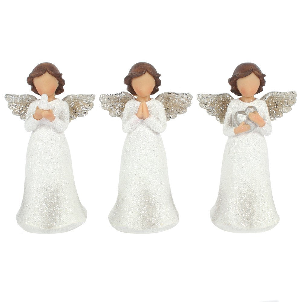 Peace Pray Love Child Angels - £23.5 - Ornaments 