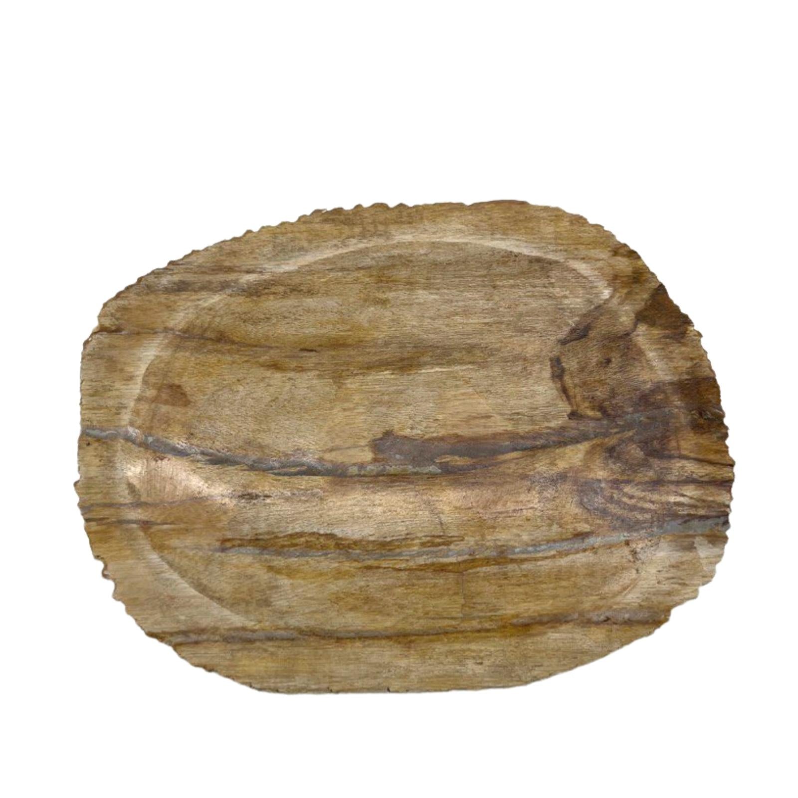 Petrified Wood Brown Soap Dish-