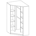 Philosophy PH-01 Corner Wardrobe-Kids Corner Wardrobe