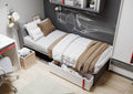 Philosophy PH-15 Bed with Mattress-Kids Single Bed