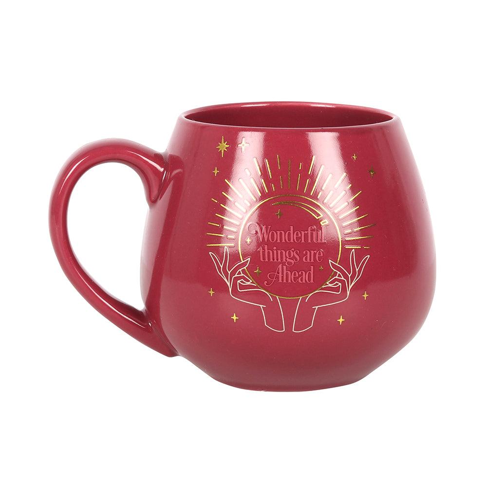 Pink Fortune Teller Colour Changing Mug-Mugs Cups