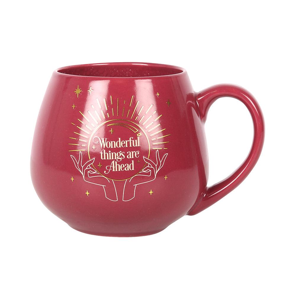 Pink Fortune Teller Colour Changing Mug-Mugs Cups