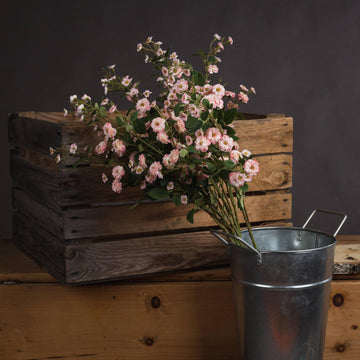 Pink Wild Meadow Rose - £19.95 - Artificial Flowers 