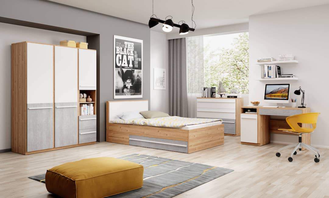 Plano PN-10 Bed-Kids Single Bed