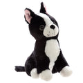 Plush Door Stop - Black & White Dog-