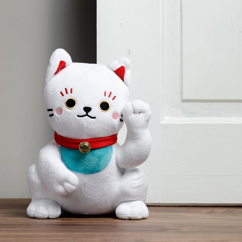 Plush Door Stop - Maneki Neko Lucky Cat-