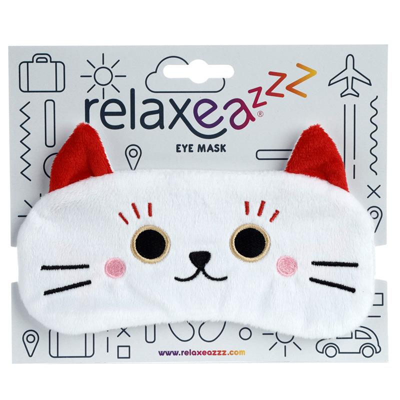 Plush Maneki Neko Lucky Cat Eye Mask - £7.99 - 