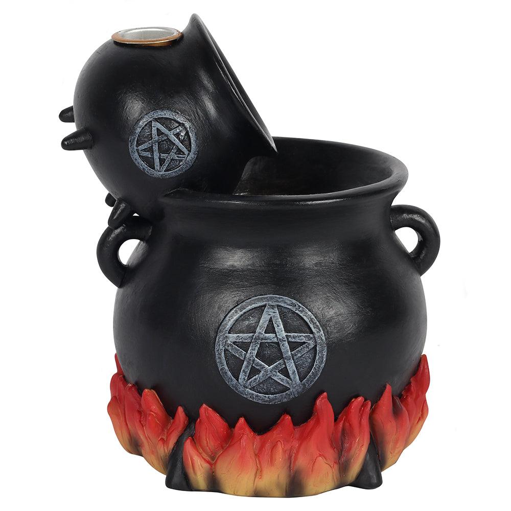 Pouring Cauldrons Backflow Incense Holder-Incense Holders