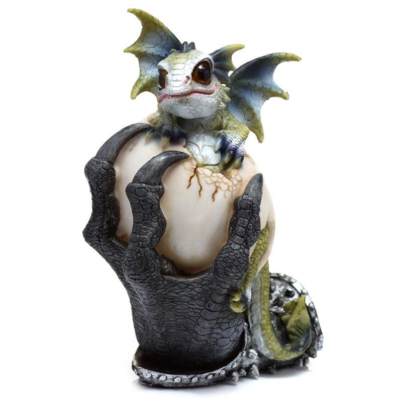 Protective Claw Sweet Dreams Baby Dragon Figurine-