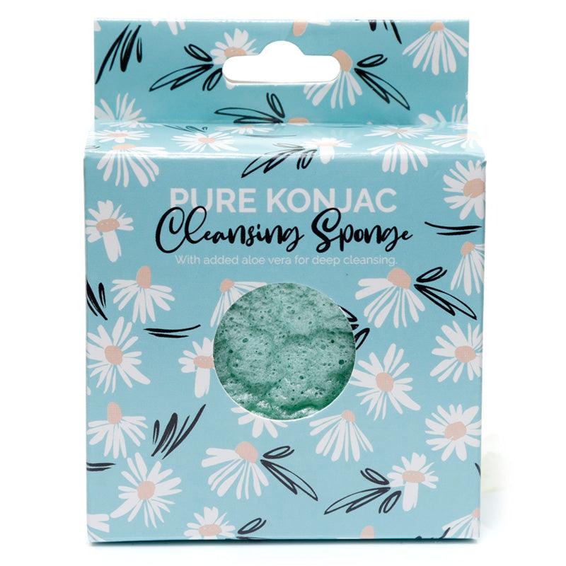 Pure Konjac Cleansing Sponge with Aloe Vera - Pick of the Bunch Daisy Lane - £7.99 - 