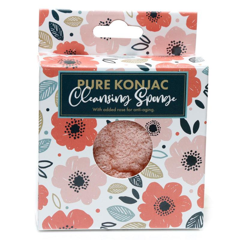 Pure Konjac Cleansing Sponge with Anti-Aging Rose - Pick of the Bunch Poppy Fields - £7.99 - 