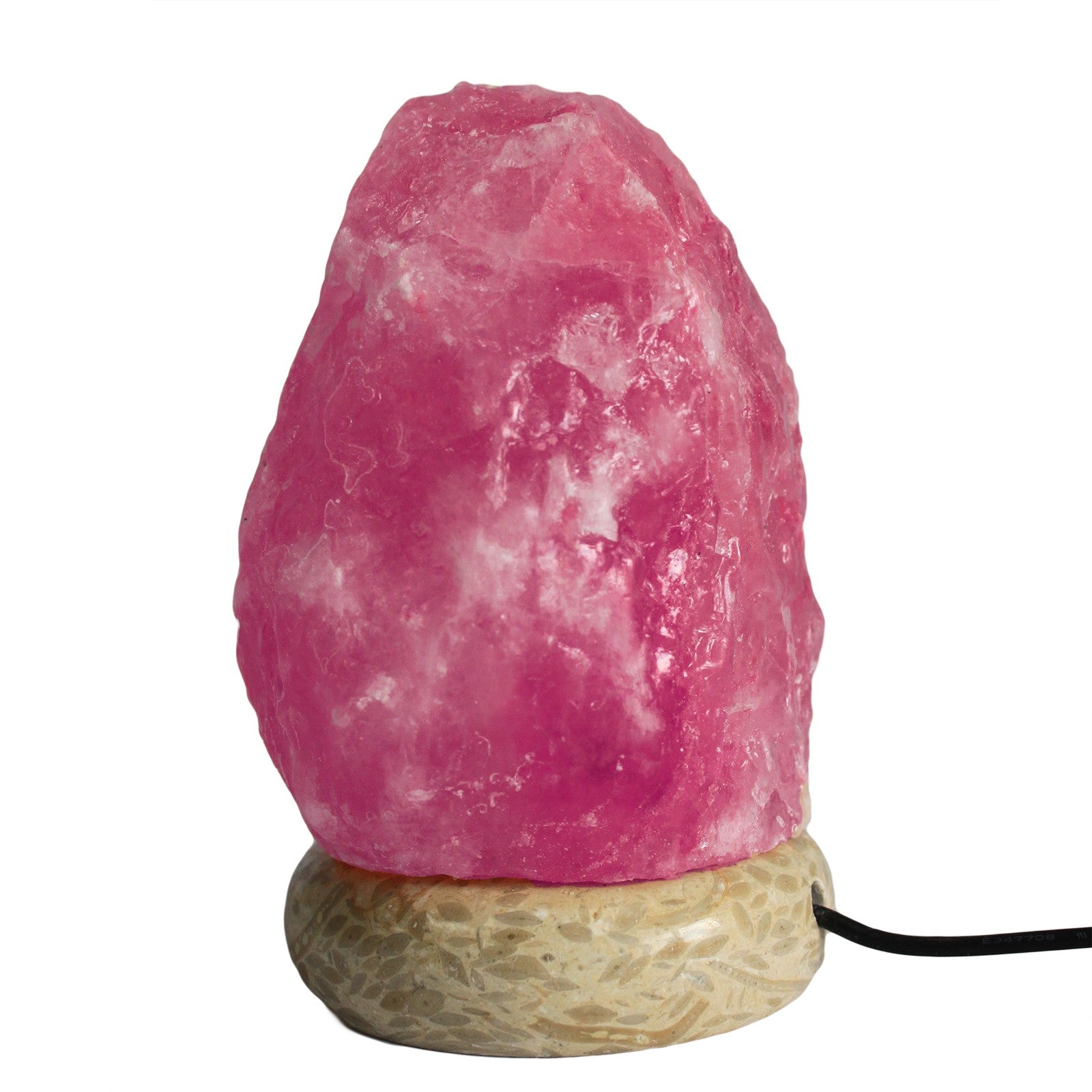 Quality USB Natural Salt Lamp - 11.5 cm Random Colours-